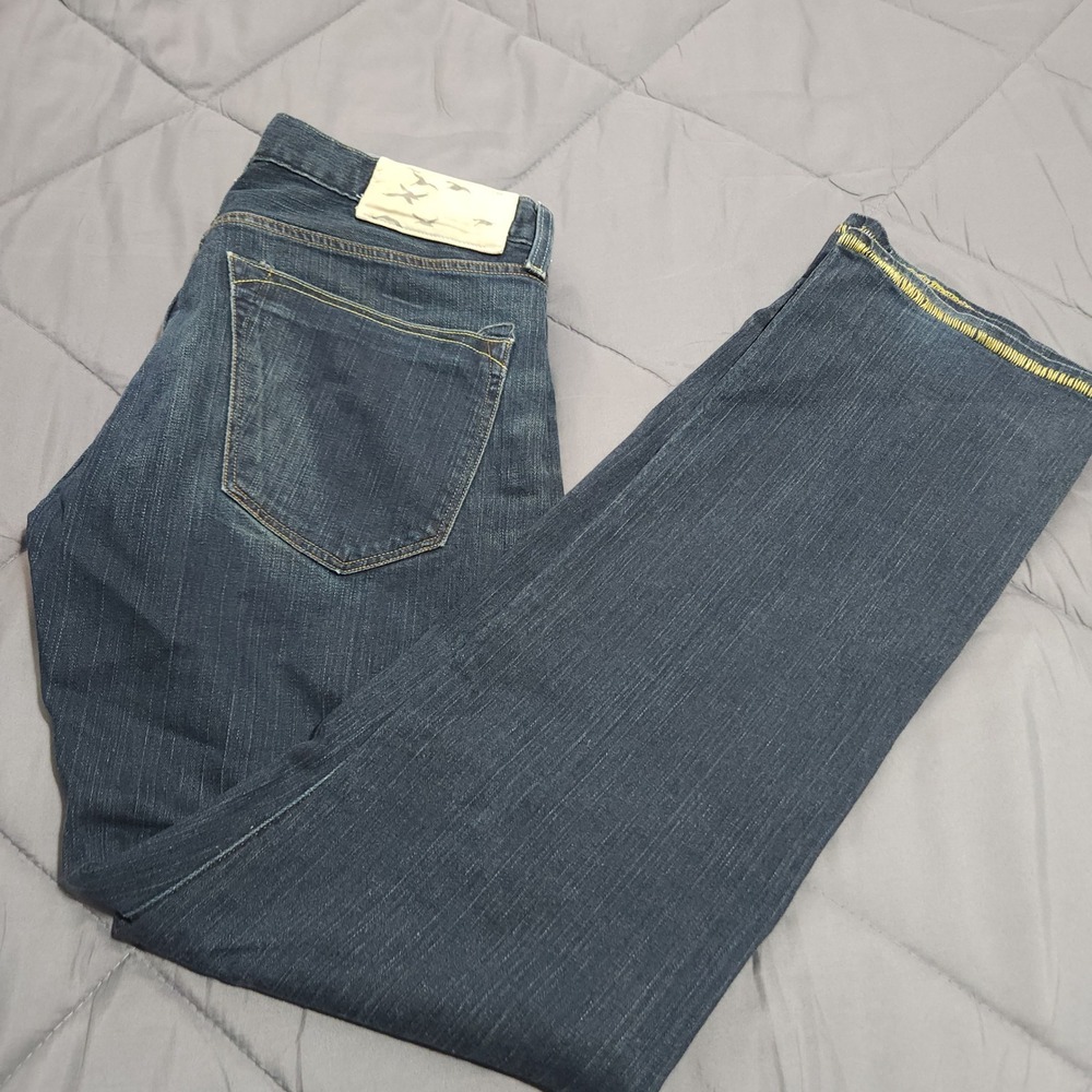 Loomstate Nature Calls Jeans Men's 34 Reggie Methos Organic Cotton‎